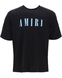Amiri - Crewneck T Shirt With Core Logo - Lyst