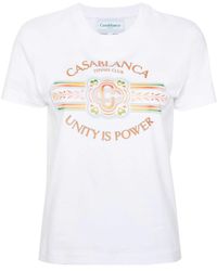 Casablancabrand - T-shirt Unity Is Power - Lyst