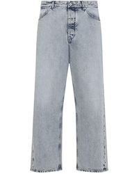 Jil Sander - Antartic Cotton 183 Aw 23 Treated Trousers - Lyst