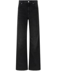 Isabel Marant - Belvira Jeans Nero-Donna - Lyst