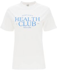 Sporty & Rich - T Shirt 'Sr Health Club' - Lyst