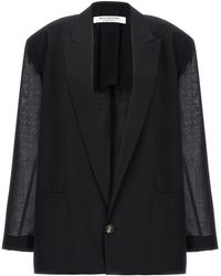 Philosophy - Single-Breasted Wool Blend Blazer Blazer And Suits - Lyst