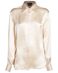Tom Ford - Shirts Light Peach-Donna - Lyst