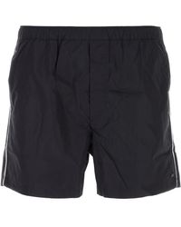Valentino Garavani - Midnight Nylon Swimming Shorts - Lyst