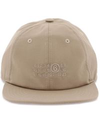 MM6 by Maison Martin Margiela - Baseball Cap With Numeric Embroidery - Lyst