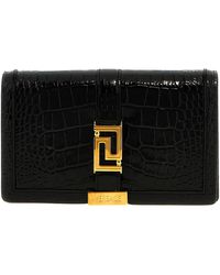 Versace - Greca Goddess Wallets, Card Holders - Lyst