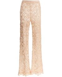 Norma Kamali - 'Crochet' Pants - Lyst