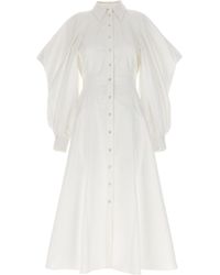 Alexander McQueen - Cotton Dress - Lyst