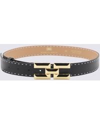 Elisabetta Franchi - Belts Nero/Burro-Donna - Lyst