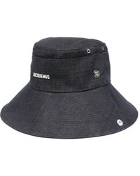 Jacquemus - Bucket Hat With Logo - Lyst