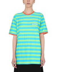 Sunnei - Crew Neck T-Shirt - Lyst