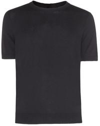 Malo - T-Shirts And Polos Blacks And Greys-Uomo - Lyst