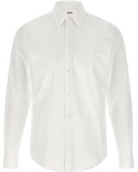 Burberry - Sam Camicie Bianco-Uomo - Lyst