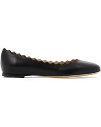 Chloé - Lauren ballerina flats - Lyst