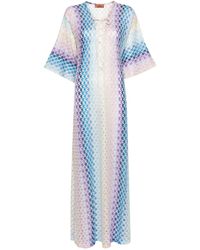 Missoni - Lamé Dress With Lace Effect - Lyst