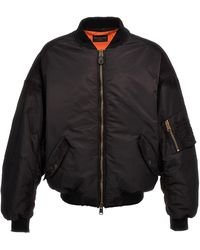 Balenciaga - Off Shoulder Casual Jackets, Parka - Lyst