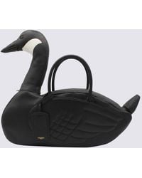 Thom Browne - Leather Goose Top Handle Bag - Lyst