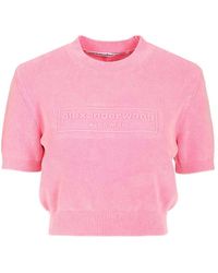 Alexander Wang - Short T-Shirt Sweatshirts - Lyst