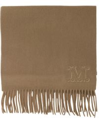 Max Mara - Cashmere Stole With Embroidery Scarves - Lyst
