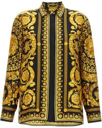 Versace - Barocco Camicie Multicolor - Lyst