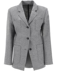 Totême - Deconstructed Single Breasted Blazer - Lyst