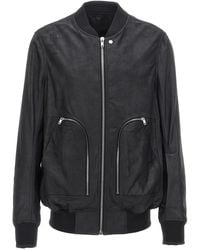 Rick Owens - 'Bauhaus Flight' Bomber Jacket - Lyst