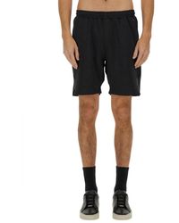 BOSS - Technical Fabric Bermuda Shorts-Uomo - Lyst