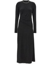 Brunello Cucinelli - Draped Dress - Lyst