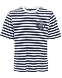 Versace - T Shirt A Righe Marinière - Lyst