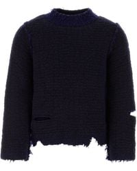 NAMACHEKO - Two-Tone Wool Blend Sweater - Lyst