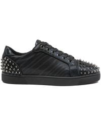 Christian Louboutin - Seavaste Leather Sneakers - Lyst