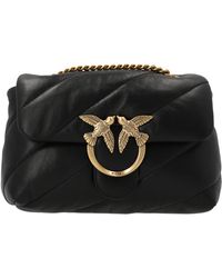 Pinko - Love Mini Puff Borse A Tracolla Nero - Lyst