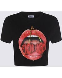 Fiorucci - T-Shirts And Polos Blacks And Greys-Donna - Lyst