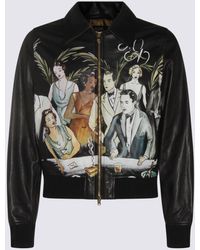Amiri - 'Bar Scene' Bomber Jacket - Lyst