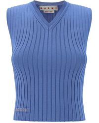 Marni - V Neck Sweater - Lyst