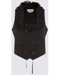 McQueen - Top Blacks And Greys-Donna - Lyst