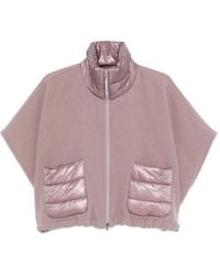 Herno - Wool And Nylon Cape - Lyst