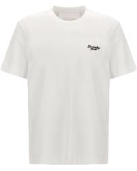 Givenchy - Logo Embroidery T-Shirt - Lyst