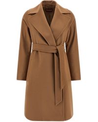 Max Mara - Dravenna Trench E Impermeabili Marrone-Donna - Lyst