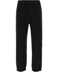 Fendi - Ff Logo Joggers Pantaloni Nero-Uomo - Lyst