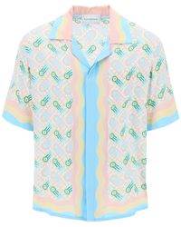Casablanca - Ping Pong Bowling Shirt - Lyst