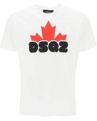 DSquared² - Printed T Shirt - Lyst