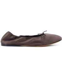 The Row - Awar Flat Satin Ballerinas-Donna - Lyst