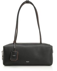 Max Mara - Natural Satchel Bag Shoulder Bags Black - Lyst