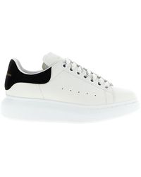 McQueen - Larry Sneakers Bianco/Nero-Donna - Lyst