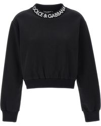 Dolce & Gabbana - Logo Embroidery Sweatshirt - Lyst