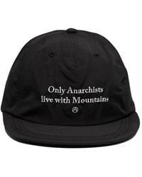 Mountain Research - "Only Anarchist Live With Mountains" Hat - Lyst
