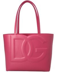 Dolce & Gabbana - Tote bag Logo in pelle - Lyst