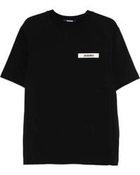 Jacquemus - T-Shirt Le T-Shirt Gros Grain-Uomo - Lyst