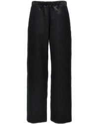 Givenchy - Shiny Pantaloni Nero-Donna - Lyst
